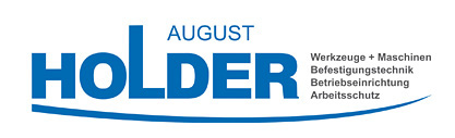 August Holder - Werkzeuge + Maschinen, Befestigungstechnik, Betriebseinrichtung, Arbeitsschutz (Logo)